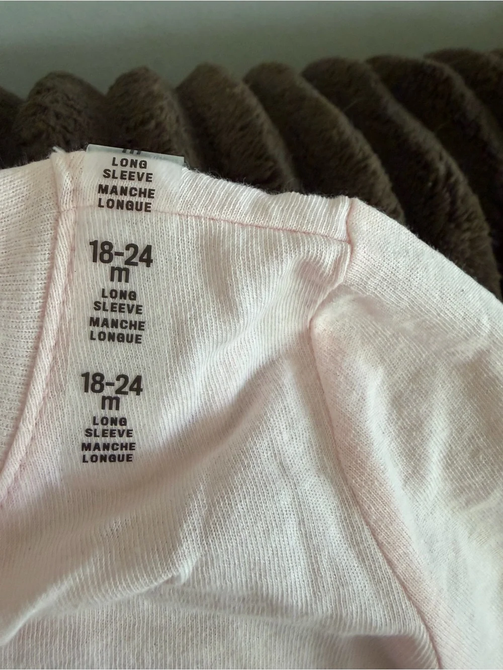 Pink 'Grandma's Girl' Long Sleeve Tee